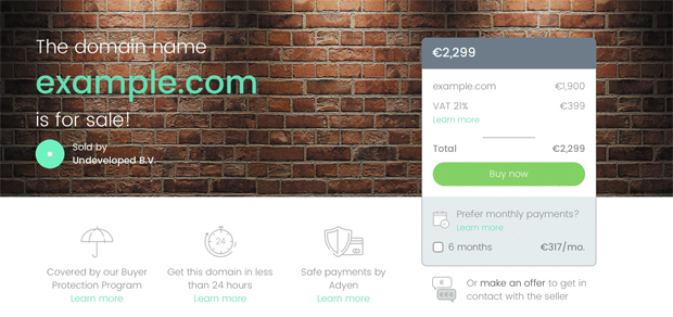 Four letters: The liquidity of LLLL .com domain names